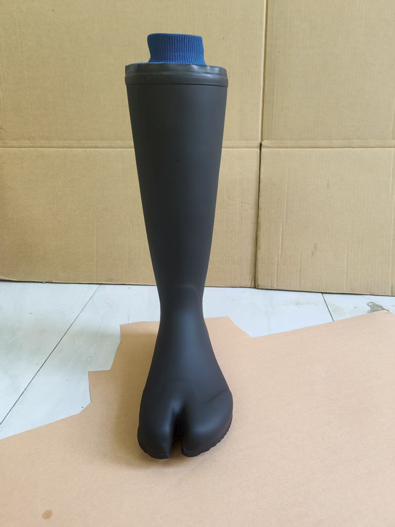 Călțeii de la gleznă din latex, la modă, pentru femei